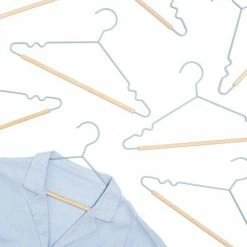 Mustard Made Adult Top Hangers Set Of 10 In Ocean