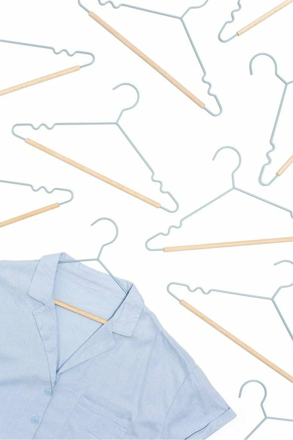 Mustard Made Adult Top Hangers Set Of 10 In Ocean 2 Mustard Made Adult Top Hangers Set Of 10 In Ocean