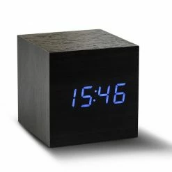 Gingko Cube Click Clock Alarm Clock