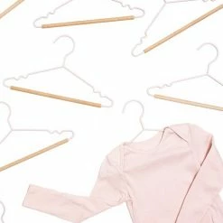 Mustard Made Childrens Top Hangers Set Of 10 In Blush