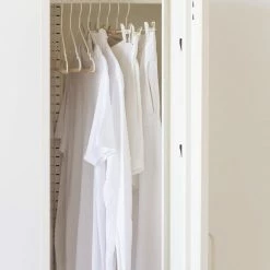 Mustard Made Adult Top Hangers Set Of 10 In White