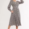 Louche Arwen Ramble Print Midi Dress