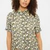 Louche Barclay Petal Parade Print Short Sleeve Blouse-multi