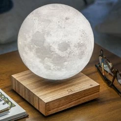 Gingko Smart Moon Lamp - Walnut