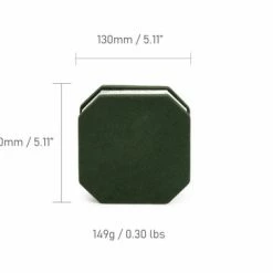 Gingko Velvet Accordion Lamp Green