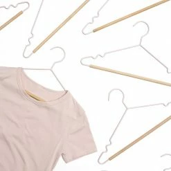 Mustard Made Adult Top Hangers Set Of 10 In Blush