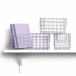 Mustard Made Baskets In Lilac