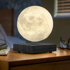 Gingko Smart Moon Lamp - Black