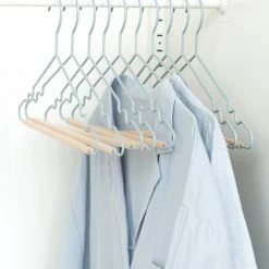 Mustard Made Adult Top Hangers Set Of 10 In Ocean