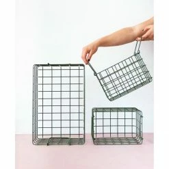 Mustard Made Baskets In Olive