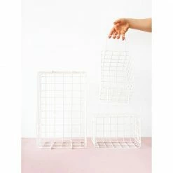 Mustard Made Baskets In White