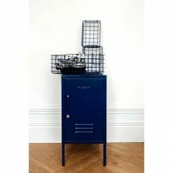 Mustard Made Baskets In Navy