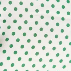 Louche Sorrel Polka Dot Print Long Sleeve Midi Dress In Green