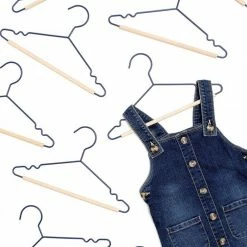 Mustard Made Childrens Top Hangers Set Of 10 In Navy