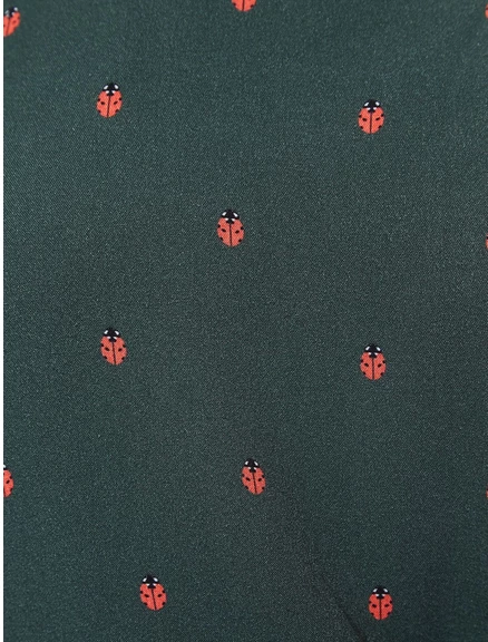 Louche Pippa Ladybird Square Neck Blouse 4 Louche Pippa Ladybird Square Neck Blouse