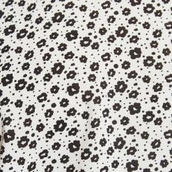 Louche Lima Flower Spot Print Long Sleeve Blouse