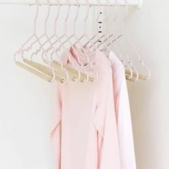 Mustard Made Childrens Top Hangers Set Of 10 In Blush