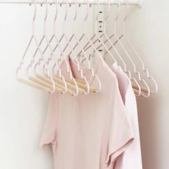 Mustard Made Adult Top Hangers Set Of 10 In Blush