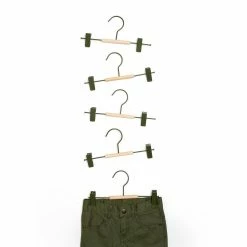 Mustard Made Kids Clip Hanger In Olive