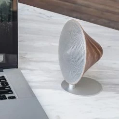 Gingko Halo One Mini Bluetooth Speaker Walnut