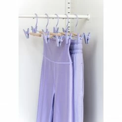 Mustard Made Adult Clip Hanger In Lilac