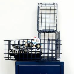 Mustard Made Navy The Baskets