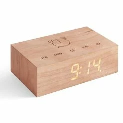 Gingko Flip Click Clock Cherry 6 Gingko Flip Click Clock Cherry