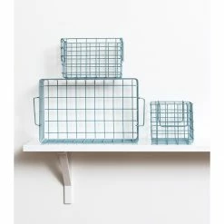 Mustard Made Baskets In Blush Sage And Ocean