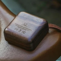 Gingko Mi Square Pocket Speaker Walnut