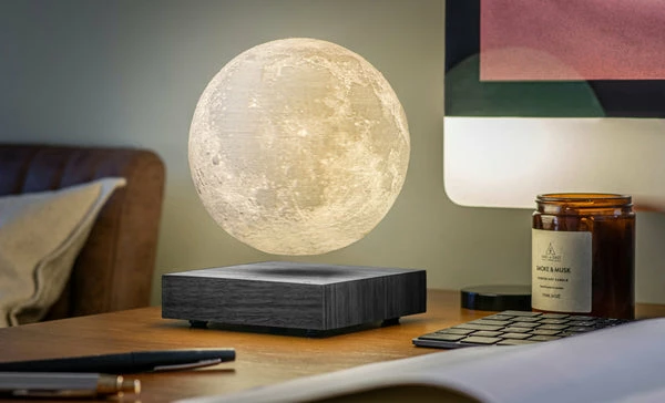 Gingko Smart Moon Lamp - Black 1 Gingko Smart Moon Lamp - Black