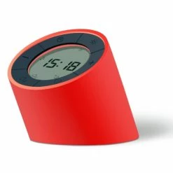 Gingko Red Edge Alarm Clock