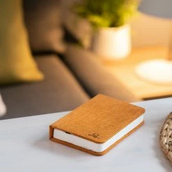 Gingko Mini Smart Book Light Orange Fabric