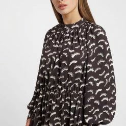 Louche Neima Lashes Midi Dress 6 Louche Neima Lashes Midi Dress