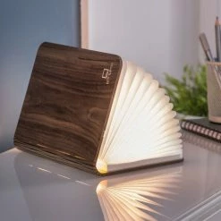 Gingko Large Walnut Smart Booklight