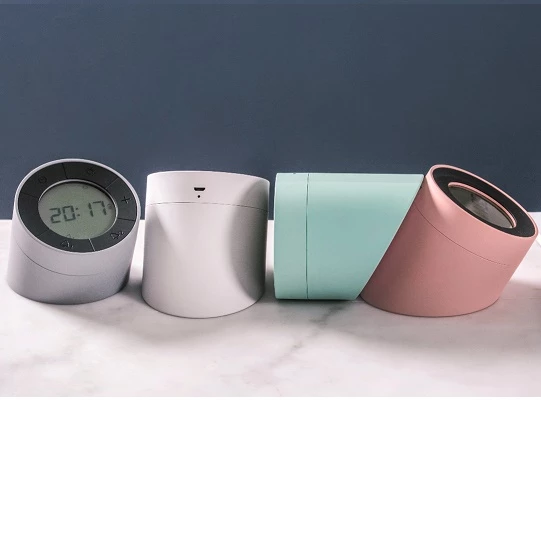 Gingko White Edge Alarm Clock Light 6 Gingko White Edge Alarm Clock Light