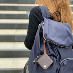 Gingko Walnut Mi Square Pocket Speaker