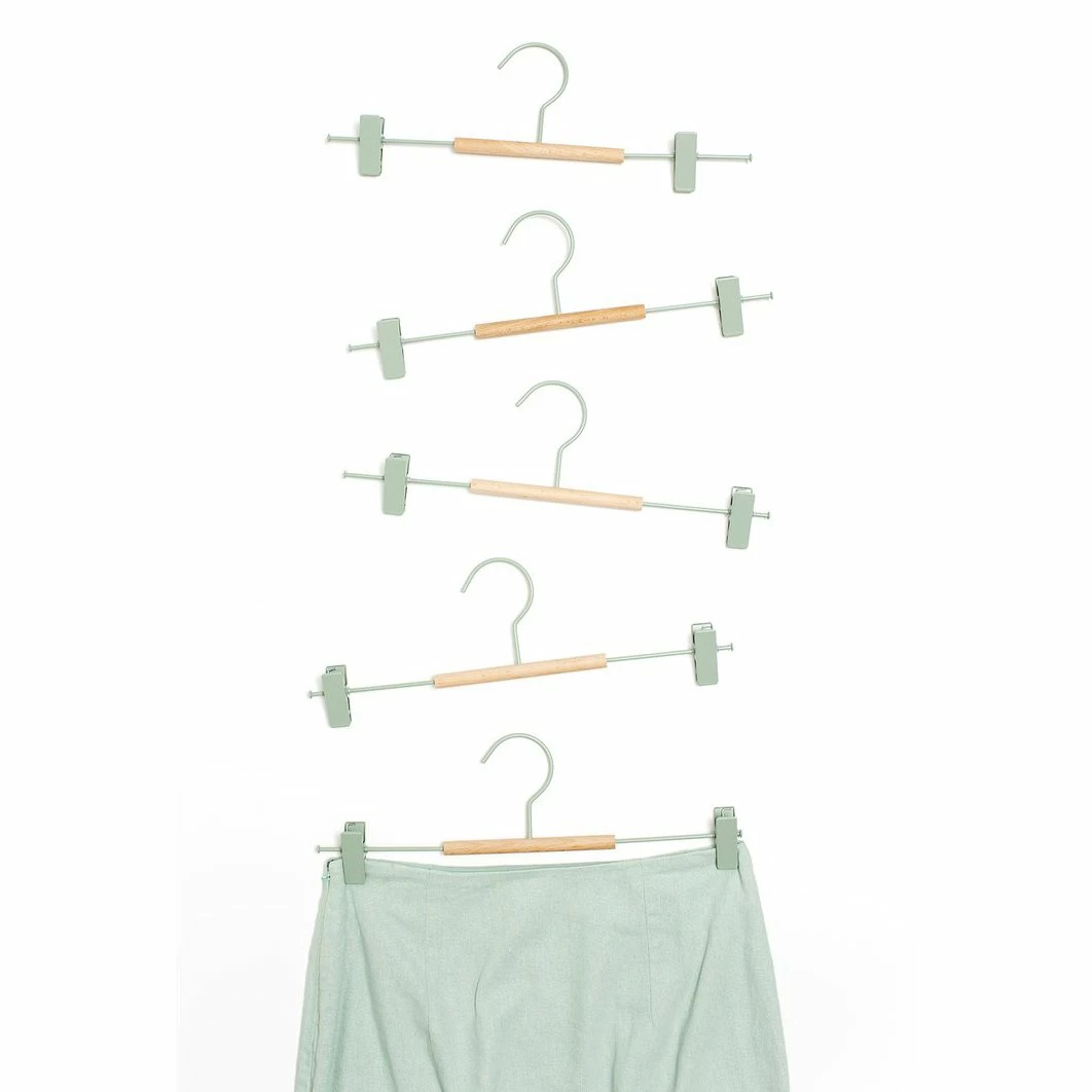 Mustard Made Adult Clip Hanger In Sage 1 Mustard Made Adult Clip Hanger In Sage