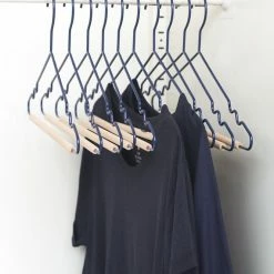 Mustard Made Adult Top Hangers Set Of 10 In Navy