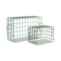 Mustard Made Storage Baskets In Olive