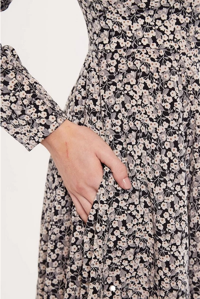 Louche Arwen Ramble Print Midi Dress 4 Louche Arwen Ramble Print Midi Dress