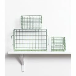 Mustard Made Baskets In Blush Sage And Ocean