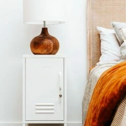 Mustard Made The Shorty To The Left Locker In White