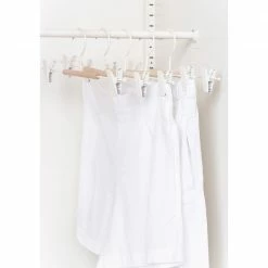Mustard Made Adult Clip Hanger In White