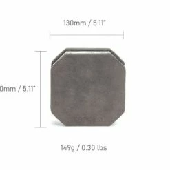 Gingko Velvet Accordion Lamp Grey Landmark