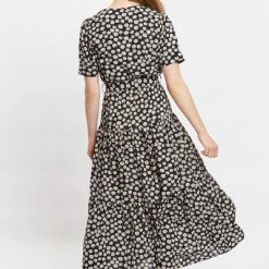 Louche Emin Daisy Tiered Midi Dress