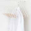 Mustard Made Adult Top Hangers Set Of 10 In White