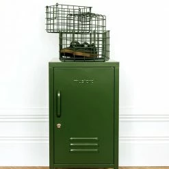 Mustard Made Set Of 3 Baskets In Olive