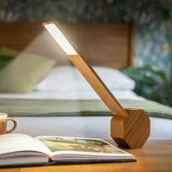 Gingko Cherry Octagon Plus Clock Desk Light 11 Gingko Cherry Octagon Plus Clock Desk Light