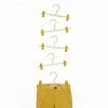 Mustard Made Kids Clip Hanger In Mustard