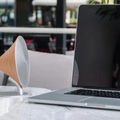 Gingko Mini Beech Wood Halo One Bluetooth Speaker